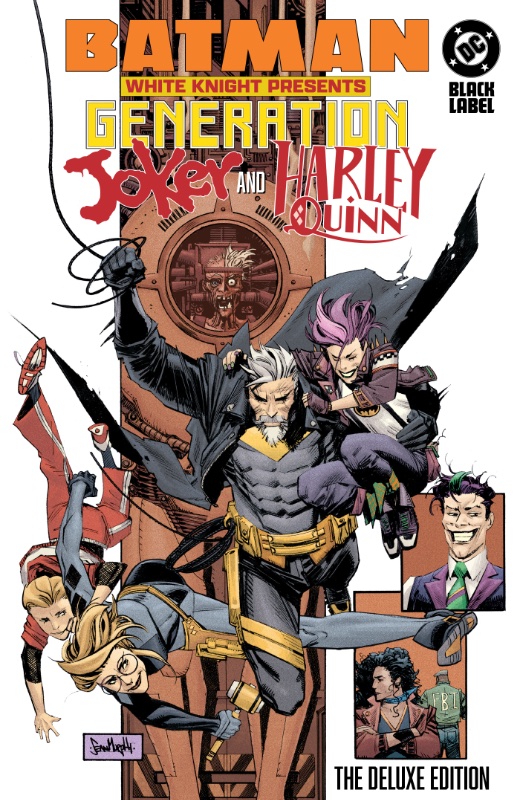 Batman White Knight Presents Deluxe HC Harley Quinn And Generation Joker