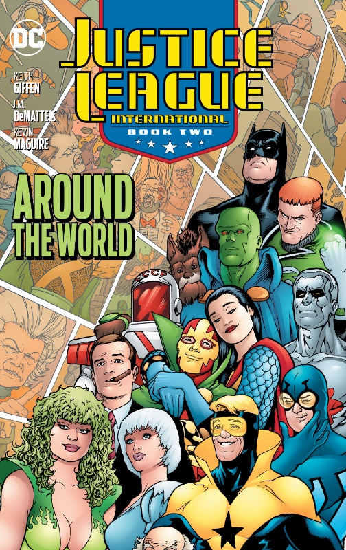 Justice League International Book Two TPB Around The World