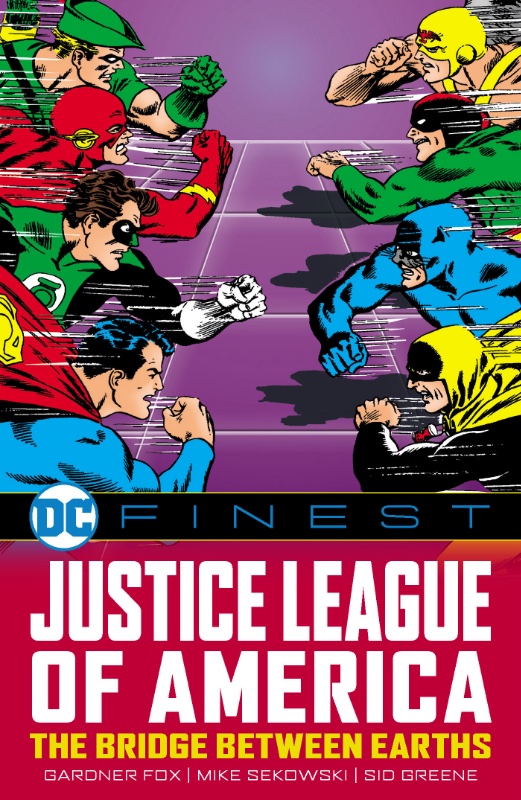 Justice League of America DCs Finest TPB The Bridge Between Earths