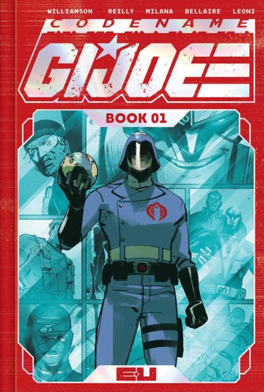 Codename G.I. Joe Deluxe HC Book 1 DM Cover