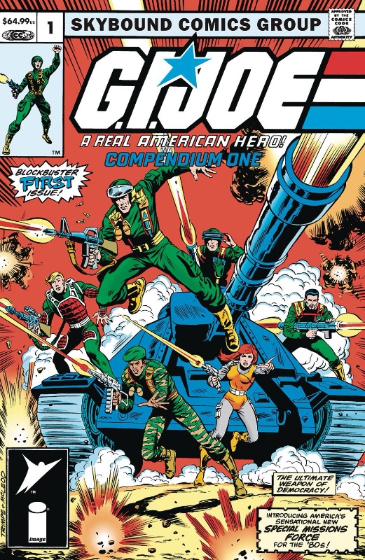 GI Joe A Real American Hero Compendium TPB Vol 1 Herb Trimpe Variant Cover