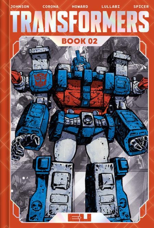 Transformers Deluxe HC Book 2 DM Cover