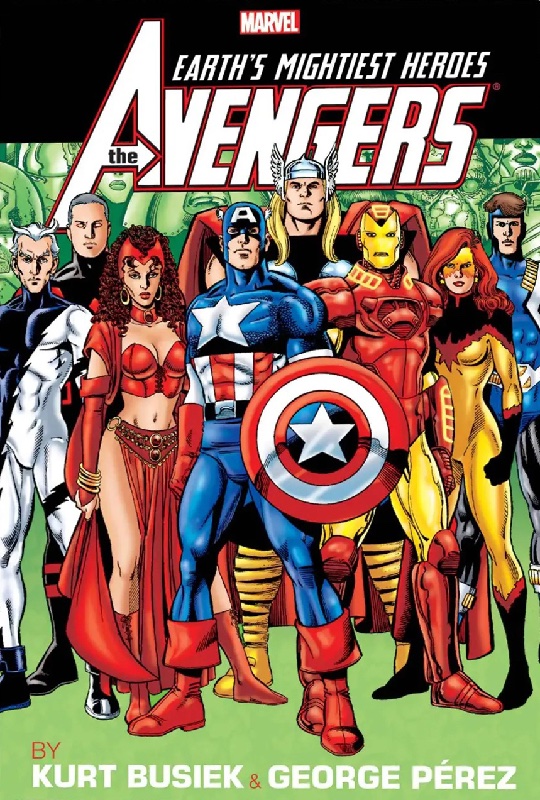 Avengers by Busiek and Perez Omnibus HC Vol 2 George Perez 25th Issue Cover