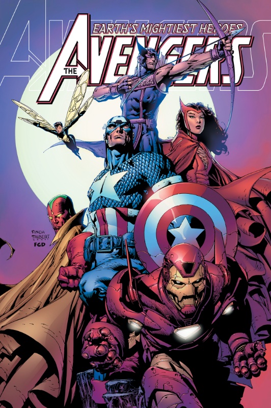 Avengers by Johns and Coipel Omnibus HC David Finch Cover