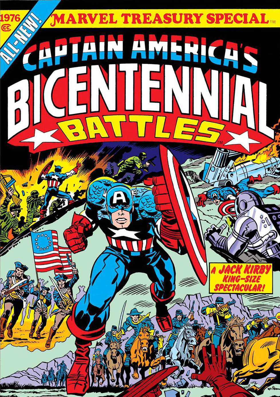 Captain Americas Bicentennial Battles TPB All-New Marvel Treasury Edition
