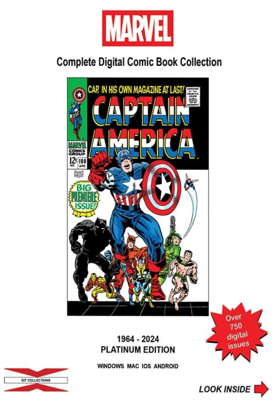 Captain America Complete Digital Comic Collection