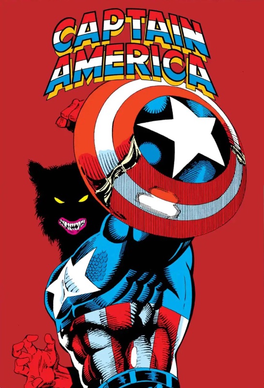 Captain America by Mark Gruenwald Omnibus HC Vol 3 Rik Levins Variant Cover