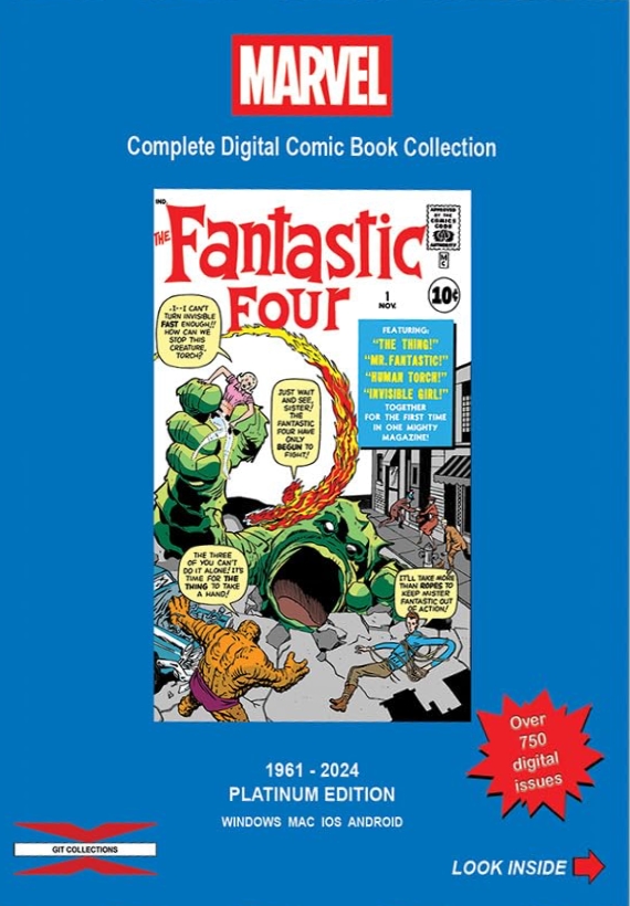 Fantastic Four Complete Digital Comic Collection