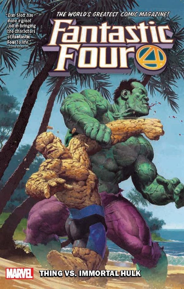 Fantastic Four Thing Vs Immortal Hulk TPB 4