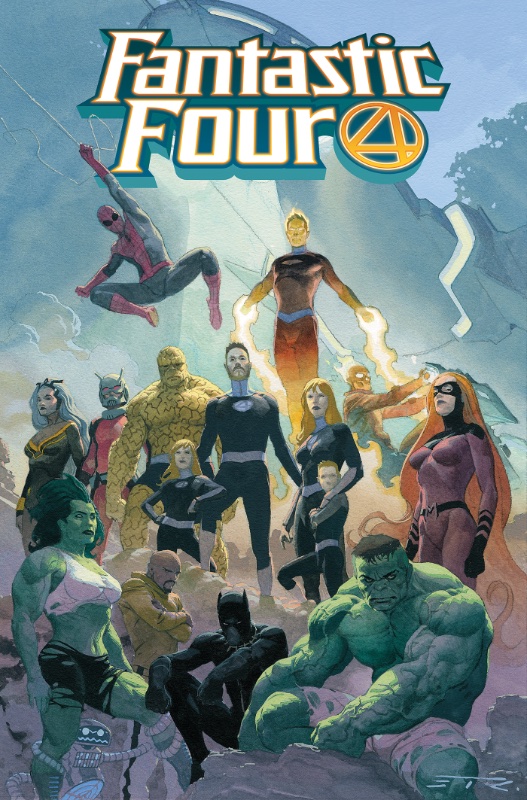 Fantastic Four by Dan Slott Omnibus HC Vol 1 Esad Ribic Cover