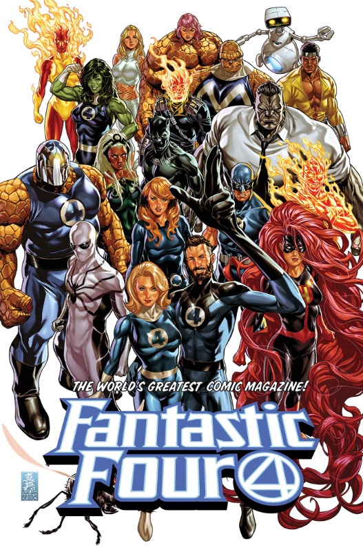 Fantastic Four by Dan Slott Omnibus HC Vol 2 Mark Brooks Cover