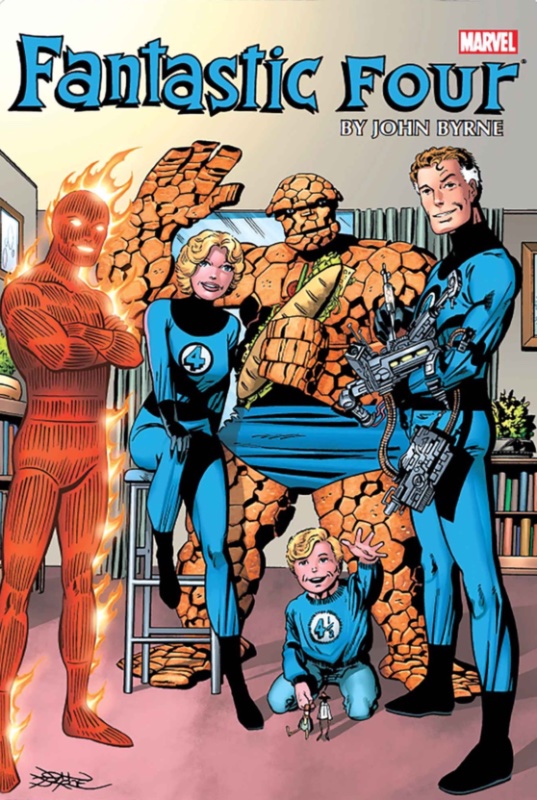 Fantastic Four John Byrne Omnibus HC Vol 1 Pin-Up Cover