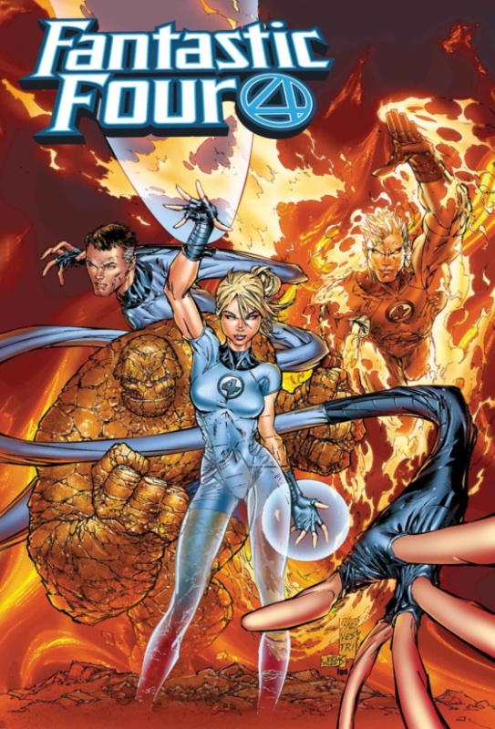 Fantastic Four by Millar and Hitch Omnibus Hardcover Silvestri Cover