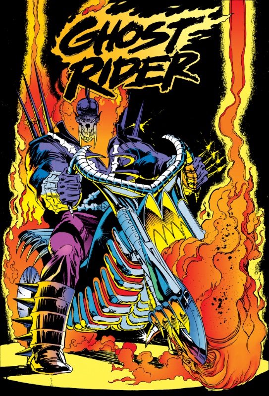 Ghost Rider Danny Ketch Omnibus HC Vol 3 Ron Garney Variant Cover
