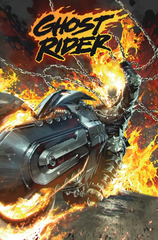 Ghost Rider by Benjamin Percy Omnibus HC Kael Ngu Cover