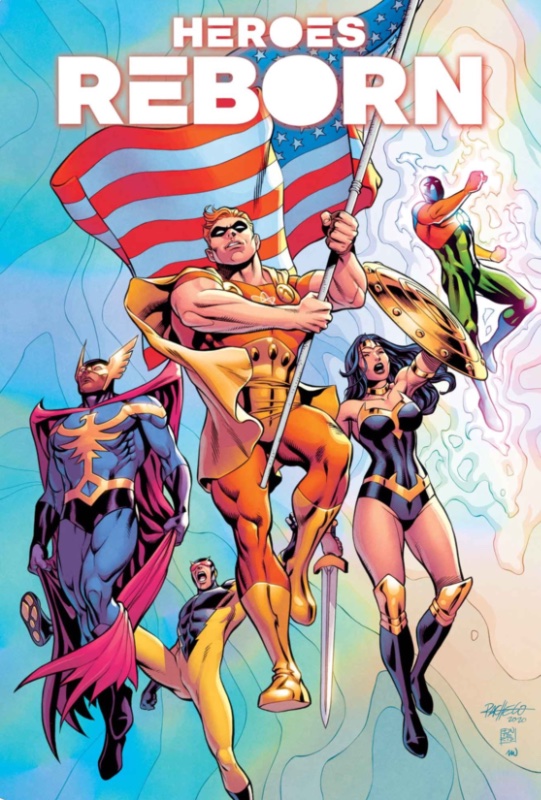 Heroes Reborn Omnibus HC America’s Mightiest Heroes Pacheco Cover