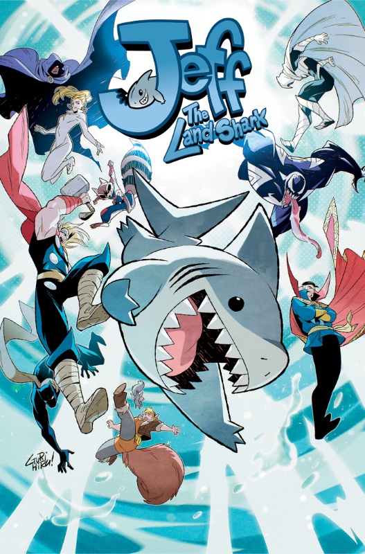 Jeff The Land Shark Graphic Novel Friends And Rival