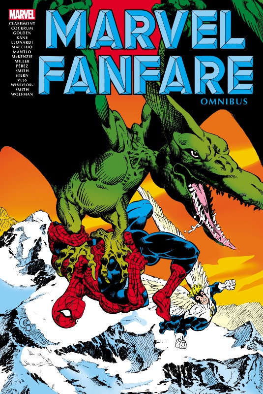 Marvel Fanfare Omnibus HC Vol 1 Michael Golden Cover