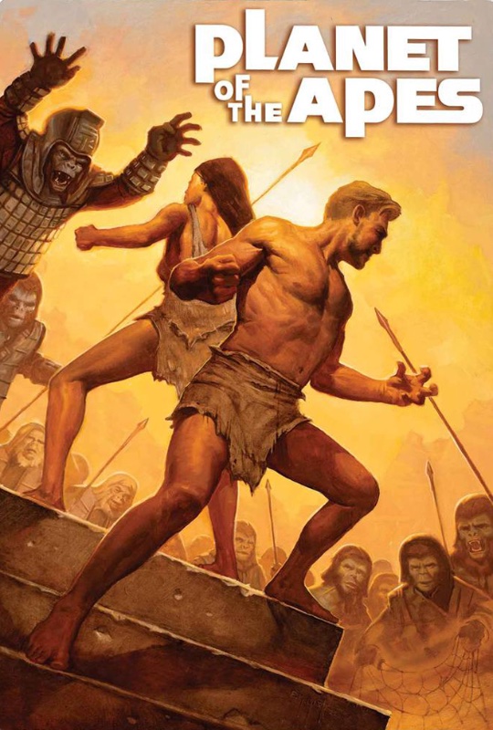Planet Of The Apes Adventures Original Marvel Years Omnibus HC (Gist Cover)
