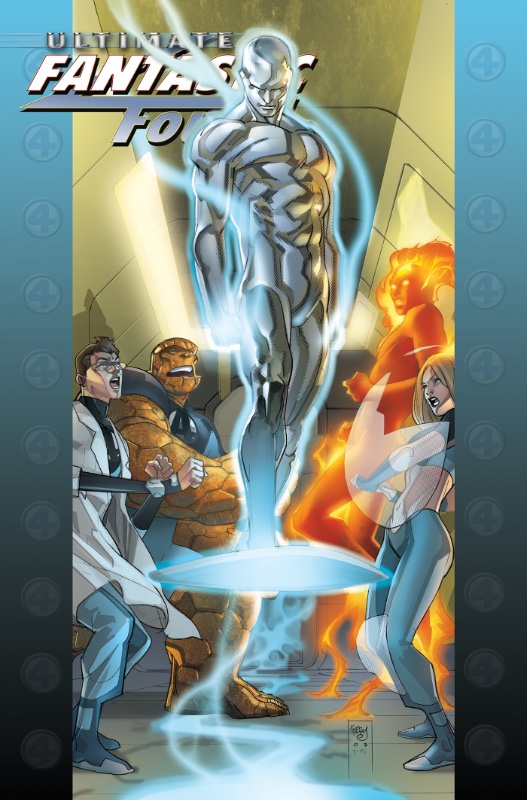 Ultimate Fantastic Four Omnibus HC Vol 2 Pasqual Ferry Silver Surfer Cover
