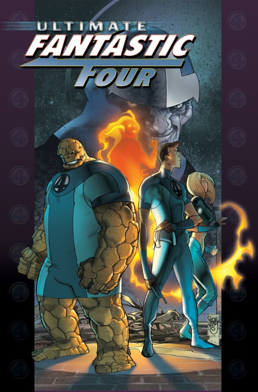 Ultimate Fantastic Four Omnibus HC Vol 2 Pasqual Ferry Thanos Variant Cover
