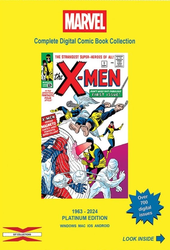 X-Men GIT Complete Digital Comic Book Collection 1963-2024