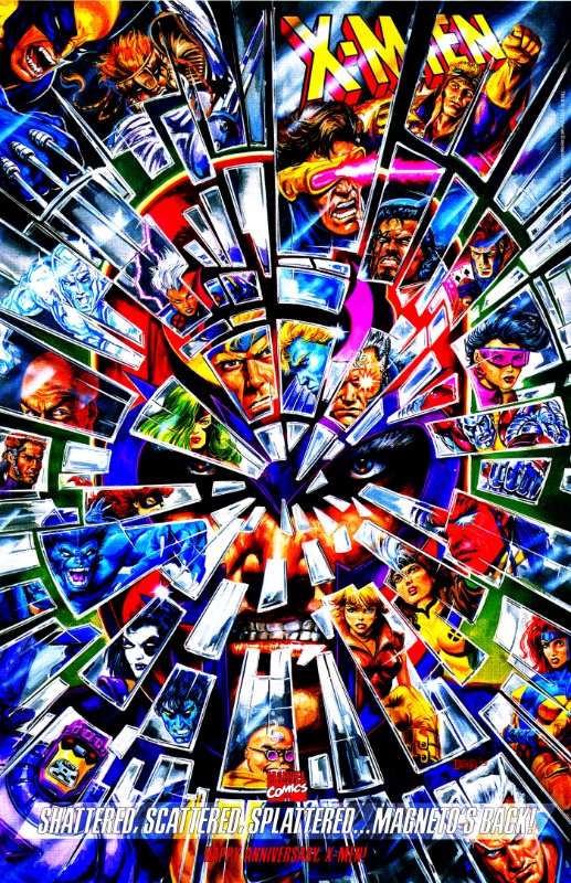 X-Men Omnibus HC Fatal Attractions Bob Larkin Variant Cover