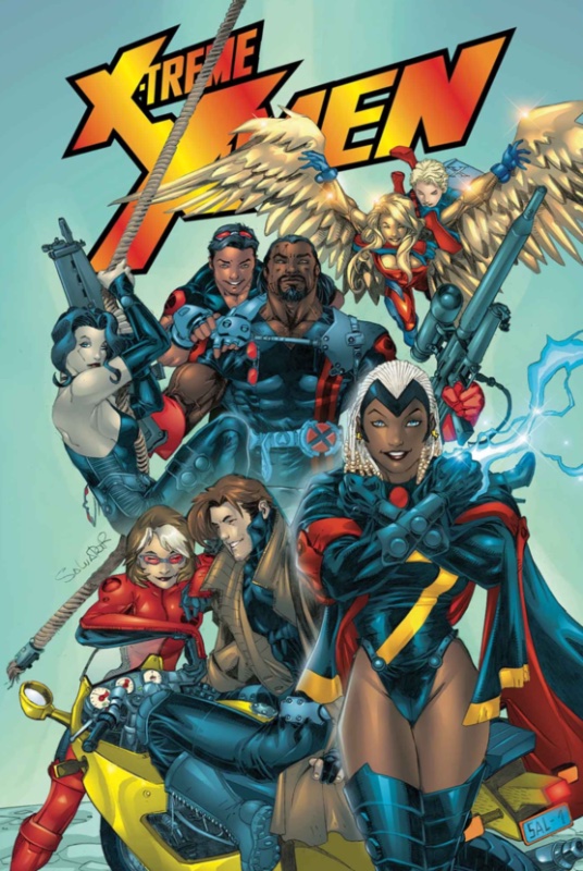 X-Treme X-Men by Chris Claremont Omnibus HC Vol 1 Larroca Expanded Lineup Cover