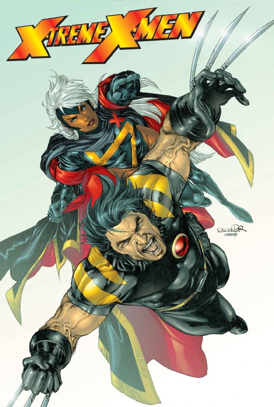 X-Treme X-Men by Chris Claremont Omnibus HC Vol 2 Salvador Larroca Storm and Wolverine Cover