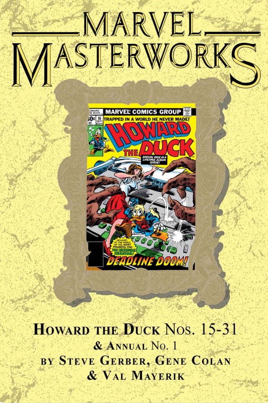 Marvel Masterworks Howard the Duck Hardcover Volume 341 Variant Edition