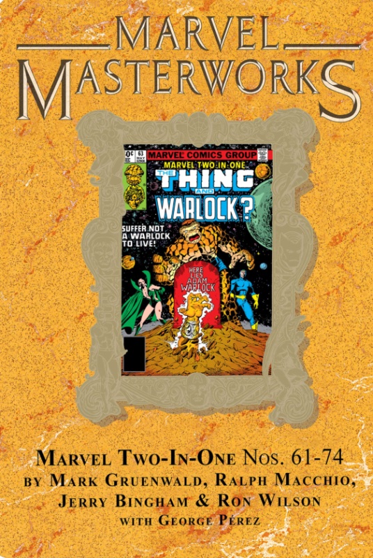 Marvel Masterworks Marvel Two-in-One Hardcover Volume 318 Variant Edition