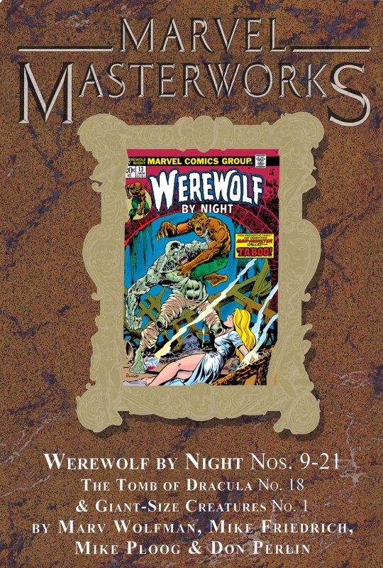 Marvel Masterworks Werewolf by Night Hardcover Variant Edition Volume 351